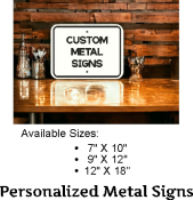 Aluminum Signs